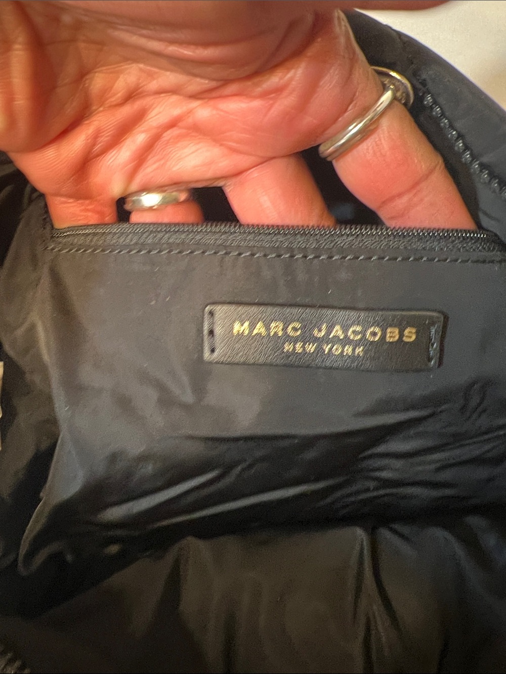 Marc Jacobs Black Quilted Backpack - Picture 10 of 15